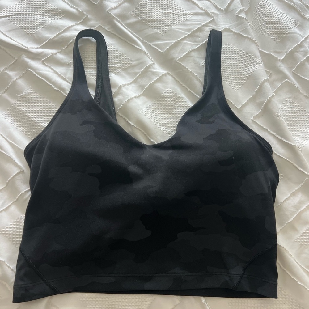 Lululemon Align Tank Top in Black Camouflage